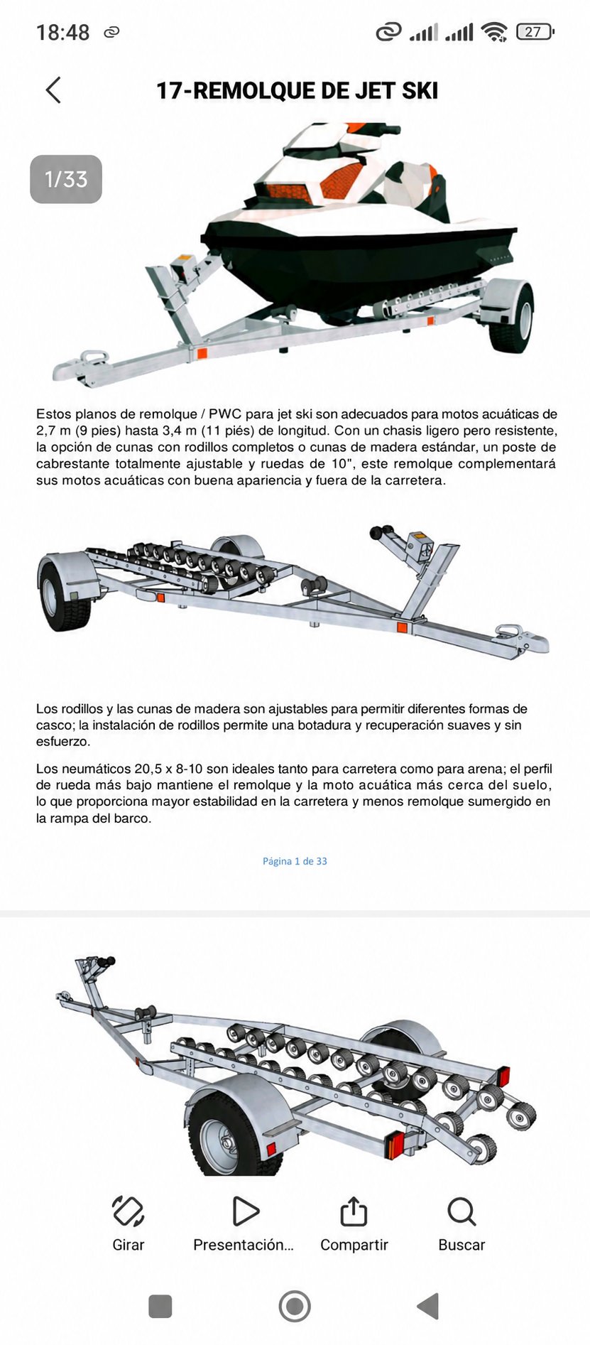 Proyecto Remolque para Jetski